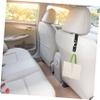 OSALADI Car Headrest Hook Multifunctional Purse Holder for Car Easy Installation Organizer for Bags Umbrellas Groceries Compatible with Various Car Interiors view 3