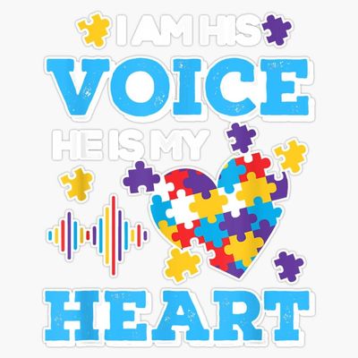 Autism Awareness Gifts Autism Mom for Woman Sticker Vinyl Decal Car Laptop Wall Window Bumper Sticker 5"