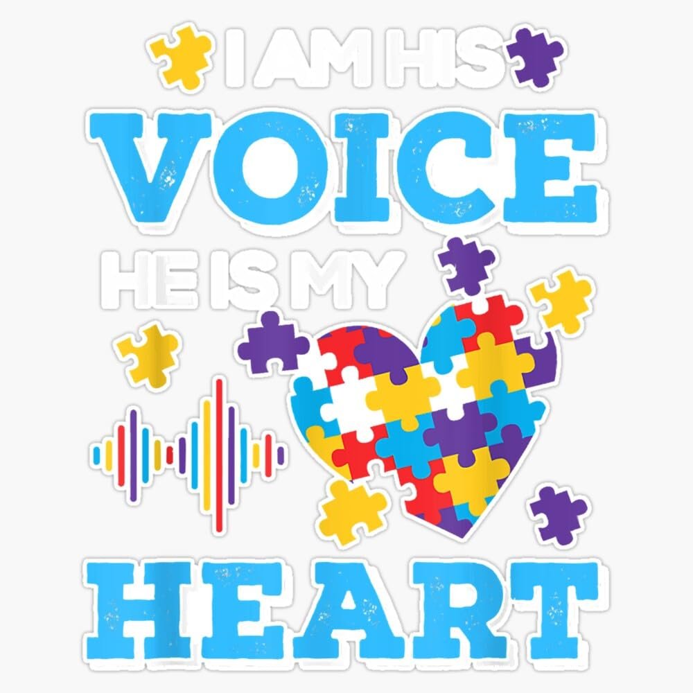 Autism Awareness Gifts Autism Mom for Woman Sticker Vinyl Decal Car Laptop Wall Window Bumper Sticker 5"