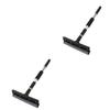 GLEAVI 2pcs Car Wash Sponge Gadget Telescopic Window Squeegee Car Duster Cleaning Squeegee Mop Natural Detachable Head Skid-Resistant Extendable Pole view 1