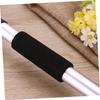 GLEAVI 2pcs Car Wash Sponge Gadget Telescopic Window Squeegee Car Duster Cleaning Squeegee Mop Natural Detachable Head Skid-Resistant Extendable Pole view 2