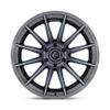 FUEL OFF-ROAD FC403 BURN 22X12 6X135 4.77-44mm GLOSS BLACK WITH BRUSHED GRAY TINT FACE & LIP - FC403BT22126344N view 4