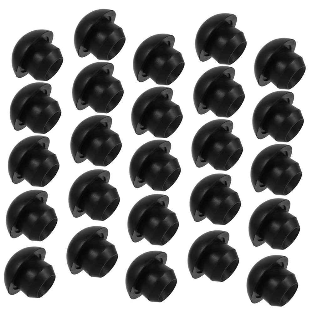 SUPVOX 60pcs Hydraulic Jack Oil Filler Plugs Jack Plug Rubber Filler Bungs for Horizontal and Car