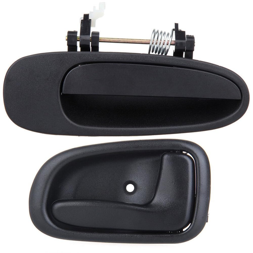 AINTIER Interior Door Handles Rear Side Replacement for 1993-1997 for Geo for Prizm Replaces OE 69206-12130-02 79504 94852497,69230-02020,69230-12140 77423