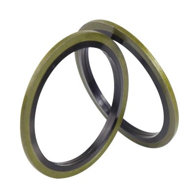 DHAEY 2-10pcs 16~60mm Bonded Washer Metal Rubber Oil Drain Plug Gasket Fit M6/M8/M10/M12/M14/M16~M60 Combined Washer Sealing Ring(M60 (2pcs))