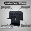 MotorCart Basics Echo Bike Phone Holder - Air Assault Bike Phone Holder (Hard Work Pays Off, Black) view 2