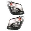 Rareelectrical New Pair Of Headlights Compatible With Mercedes Benz view 1
