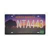 Retro North Dakota License Plate Car Decor License Plates,Room Decoration,License Plate Souvenir,Retro Rusty Metal License Plate Souvenir Front of Car Decorative 12"X6"-34 view 1