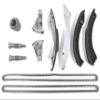 ZumuraAuto Timing Chain Kit Replacement 11317504468, 11311439552 Fit for 2005-UP 545i 550i 645Ci 650i 735i 740i 745i 750i X5 4.4L/4.8L N62B Engine Timing Kit, with 1-year Warranty view 1