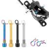 HUIOP Bicycle Hydraulic Disc Brake Pad Bolts Ti-Alloy Fixing Pin Inserts Caliper Screws Retainer Pin Circlip Bike Accessories,Retainer Pin view 3