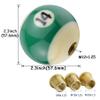 Padaodao Ball Shift Knob Number 14 Gear Lever Stick Shifter Handle Car Grip Head for Most Manual Automatic Vehicles, Green view 2
