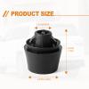 10PCS Trunk Lid Bumper Hood Clip, Compatible with Toyota and Lexus OE 90541-09117 view 2