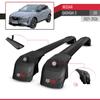 apline Compatible with Nissan Qashqai 3 (J12) 2021-2026 ACE-2 Type Car Roof Rack Cross Bar Black Aluminium Bars view 3