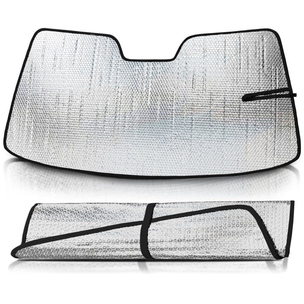 Autotech Park Sunshade Compatible with 2023-2026 Toyota Crown Front Windshield, Custom-fit Sunshade