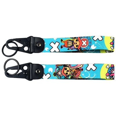 Gearcatweel 1Pack Jdm Key Tag Keychain Anime Motorcycle Keychain Strap Nylon Keychain Tag for Car Motorcycles,Scooters Key AccessoriesKEO-04