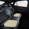 Car Booster Seat Cushion, Wedge Car Seat Cushion, Nappa Leather Portable Car Seat Pad, Ergonomic Sloping Seat Cushion Skin Friendly Short People Driver Seat Booster for Wheelchair Car Seat Dining Chai view 2