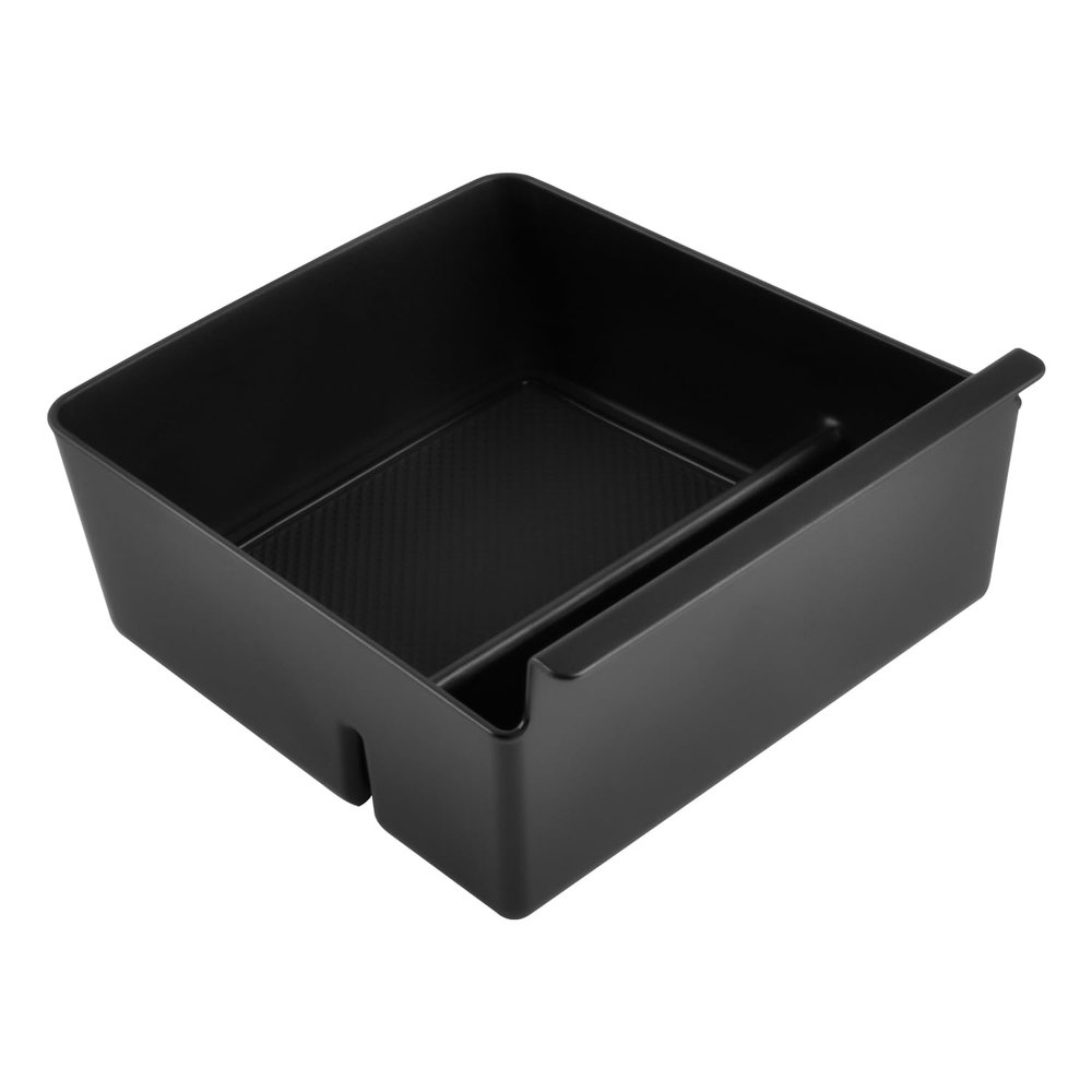 YULLING Center Console Organizer Tray Storage Box, Armrest Center Console Storage Box for Tesla Model S Model X Plaid/Long Range 2021 2022 2023, Black