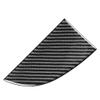 GZYF Carbon Fiber Car Driver Side Conditioner Outlet Vent Panel Cover Trim for Fiat 500 2012-2015,black LHD view 4