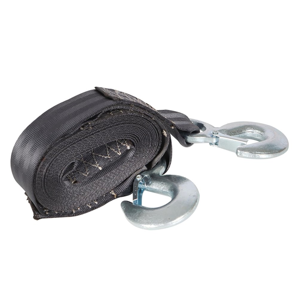YSMN 2 Inch x 20FT Trailer Winch Strap with Snap Hook Replacement for Towing Vehicles, Boats