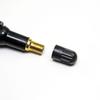 8 Pack Black Plastic Tire Valve Stem Caps Universal Long Air Valve Covers with Rubber Seal for TPMS and TR20008 Rubber Valves Dustproof Airtight Seal view 2