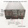 Power Inverter,3500W/4000W/5000W/5500W/6000W/8000W/12000W Pure Sine Wave Inverter Heavy Duty Power Inverter,DC 12V/24V/48V/60V/72V to 110V 220V AC with LCD,3500W-60Vto110V view 3