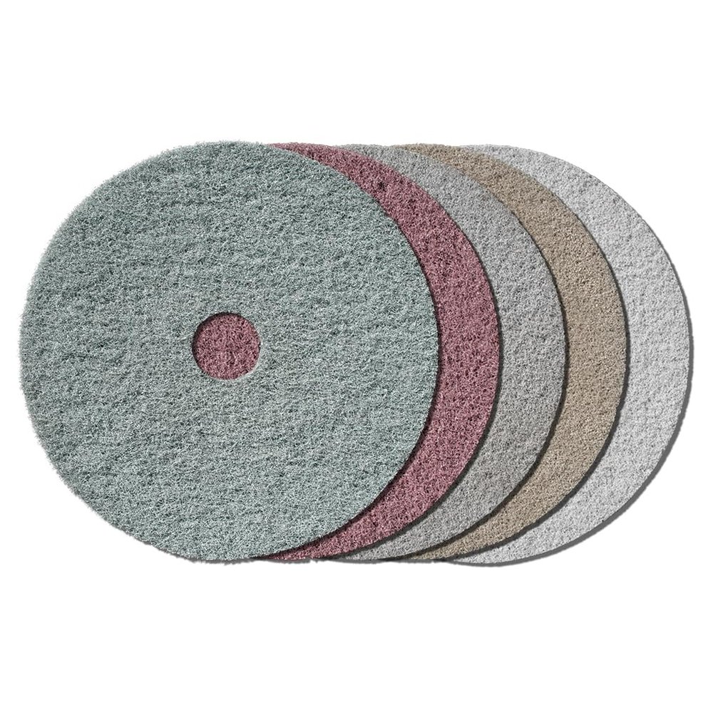 STONE-GLO ShinePro Maintenance and Polishing Pad Tile Tools 7" 17' and 20" Size - Ceramic Tile, Granite Polish Grit 220 400 800 1800 and Buff (GRIT 220 (Green), 7" Single)