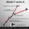 WDDEYYDS Bike Trailer Connector Bike Trailer Tow bar Bicycle Electric Vehicle Trailer Connecting Rod, Connecting Rod Hitch Linker Connector for Dog cat Camping Hiking,A view 2
