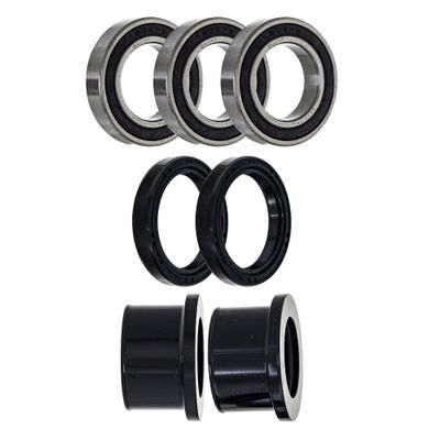NICHE Wheel Bearing Spacer Seal Kit for Honda CR250R CRF250R 250X 450R 450X Suzuki RMZ450 6905-2RS 30-4301