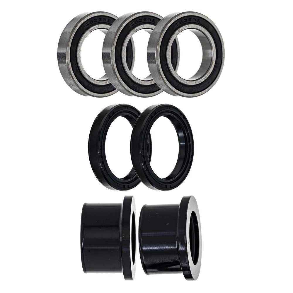 NICHE Wheel Bearing Spacer Seal Kit for Honda CR250R CRF250R 250X 450R 450X Suzuki RMZ450 6905-2RS 30-4301