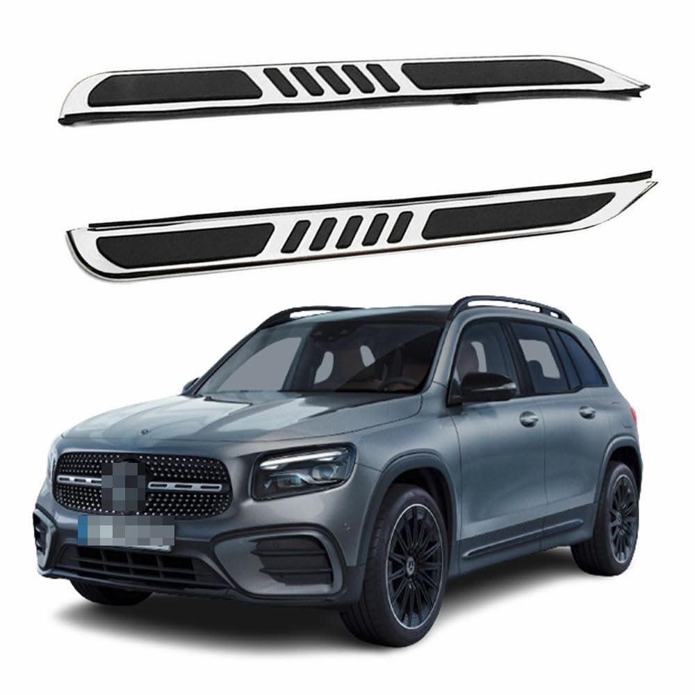 Side Steps Compatible for Mercedez Benz GLB 2020-2024 Running Boards Bar Pedals Step Bars Car Accessories