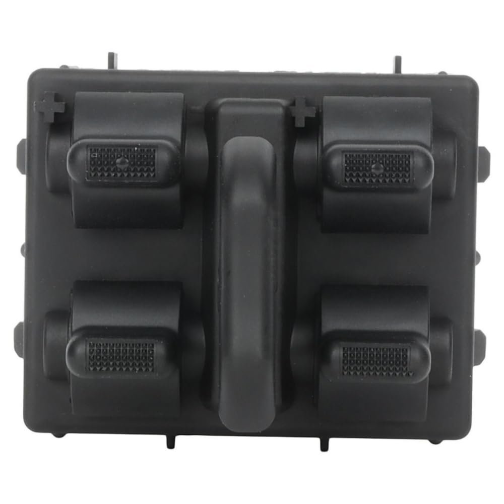 KHFAXTYK 1pc Power Door Window Control Switch Front Left Driver Side Plastic for Jeep for Wrangler 3.8L 2007-2010 Female-Connect Gender Black 12pc 4602756AB DWS569