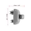 Karlass 8U0857562 For Audi A1 A3 A4 A5 Q3 Q5 S3 S4 S5 RS3 RS4 RS5 Car Plastic Sun Visor Hook Clip Bracket Retainer Gray 8E0857562 view 3
