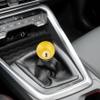 Padaodao Number 1 Shift Knobs, Car Shifter Stick Head with 3 Adapters for Most Manual Automatic Vehicles SUV Trucks, Yellow view 3