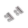 IUVWISN Motorcycle Exhaust Studs Bolts Nuts for Sportster 883 XL Touring Dyna Super Glide Electra Glide Big Twin Road King Softail FLHT FXST FLHR FLHX FXD view 4