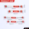 RCAWD Second Version TRX4M Center CVD Driveshaft for 1/18 TRX4M Drive Shaft Series Upgrades Part Red view 4