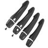 KACEPAR Car Exterior Door Handle Cover, 2017-2019 Compatible with Nissan Navara NP300 - Carbon Fiber Black view 1