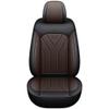 IBCEL Upgraded Leather 5 Seats Car Seat Covers for Toyota Camry XSE 2019 Vehicles Front&Rear Seat Protector Anti-Slip Durable Leather Seat Cushion Black Brown view 3
