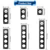 Rocker Switch Panel, Rocker Toggle Switch Aluminum Housing Bracket for Car Truck Marine Boat RV Vehicle, Waterproof Panel view 2