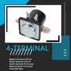 AFEISOL Hot Rod Starter Relay Solenoid 12V 4-Terminal Heavy Duty SW3 Compatible with 1956-up Truck Starter Replaces B-6A-11450A C6AF C7AF C3912 C9AF D2AF11450AA 50-430 (Black) view 4