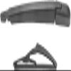 LMMPP Rear wiper and wiper arm for Hyundai Ix20 2010 2011 2012 2013 car rear wiper view 1
