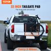VEVOR Tailgate Bike Pad, 33" Truck Tailgate Pad Carry 2 Mountain Bikes, Tailgate Protection Pad with Reflective Strips and Tool Pocket, Universal Tailgate Pad for Small-Size Pickup Trucks view 2