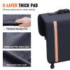 VEVOR Tailgate Bike Pad, 33" Truck Tailgate Pad Carry 2 Mountain Bikes, Tailgate Protection Pad with Reflective Strips and Tool Pocket, Universal Tailgate Pad for Small-Size Pickup Trucks view 3