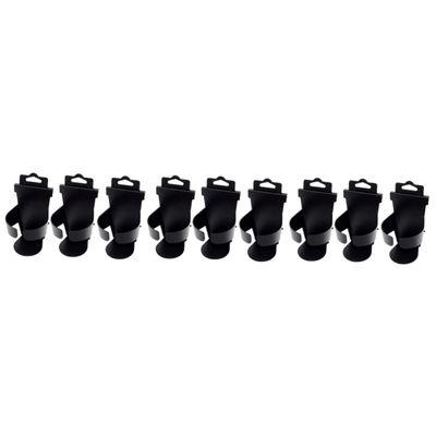 SUPVOX 9pcs Car Beverage Holder Multi-Purpose Vehicle-Mounted Drink Rack for Door Side Seat Back Sturdy Water Cup Stand with Black Packaging Bag for Convenient Car Use