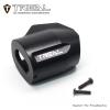 TREAL Promoto-MX Exhaust Pipe Aluminum 7075 Upgrades Replacement for LOSI 1:4 Promoto MX Motorcycle Dirt Bike(Black) view 2