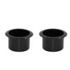 MotorCart Basics 2-Piece Universal Cup Holder (Black, ABS Plastic, 70mm & 85mm Diameter) view 1