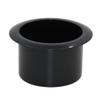 MotorCart Basics 2-Piece Universal Cup Holder (Black, ABS Plastic, 70mm & 85mm Diameter) view 2