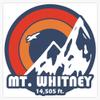 Mt. Whitney Sun Eagle Window Water Bottle Bumper Sticker Decal 5" view 1