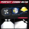 OFFROADTOWN 5 Inch 100W Flush Mount LED Cubes Offroad Reverse Fog Lights view 3
