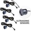 ZONETECH Car Reverse Backup Radar System - Premium Quality 4 Parking Sensors Car Reverse Backup Radar System with LED Display (50 Pack) view 3