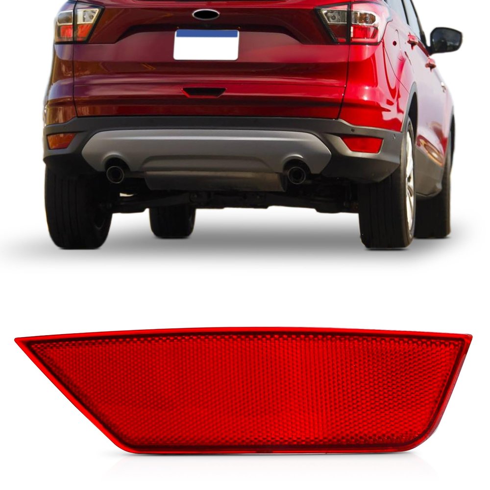 PartsFlow Right Side Reflector Assembly For 2013 2014 2015 2016 2017 2018 Ford Escape CJ5Z-15A449-A